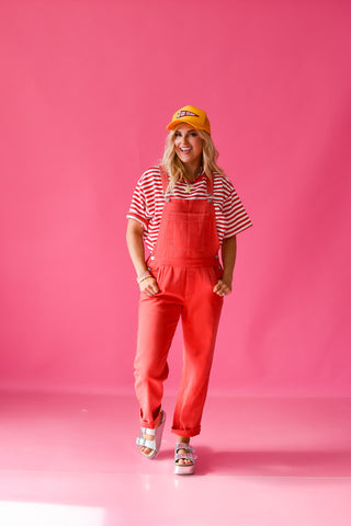 Aliyah Denim Overalls