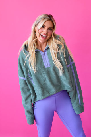 Vera Sherpa Quarter Zip