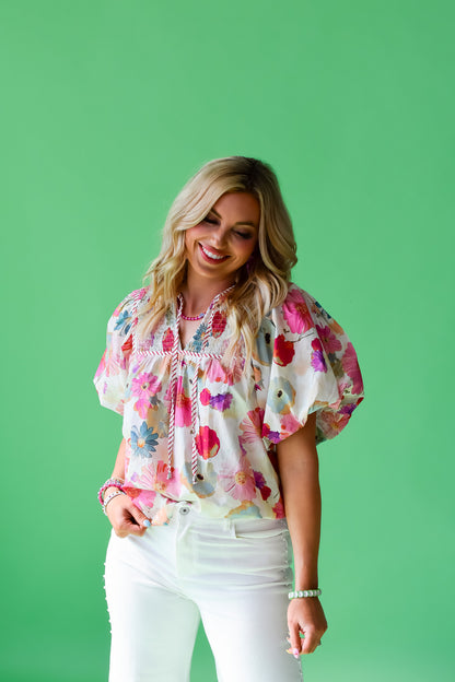 Mae Floral Top
