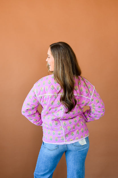 Tonya Floral Quilted Jacket