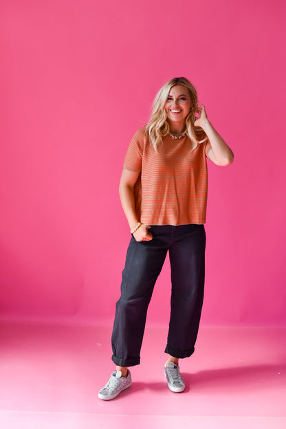 Vicky Stripe Knit Top RESTOCK