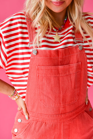 Aliyah Denim Overalls