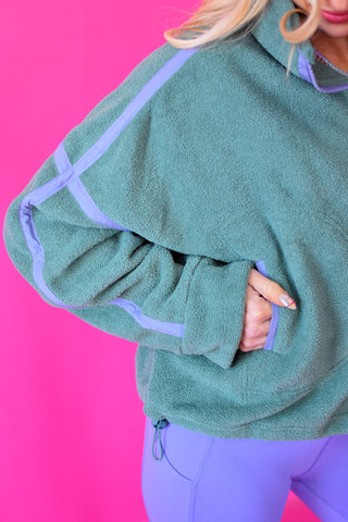 Vera Sherpa Quarter Zip