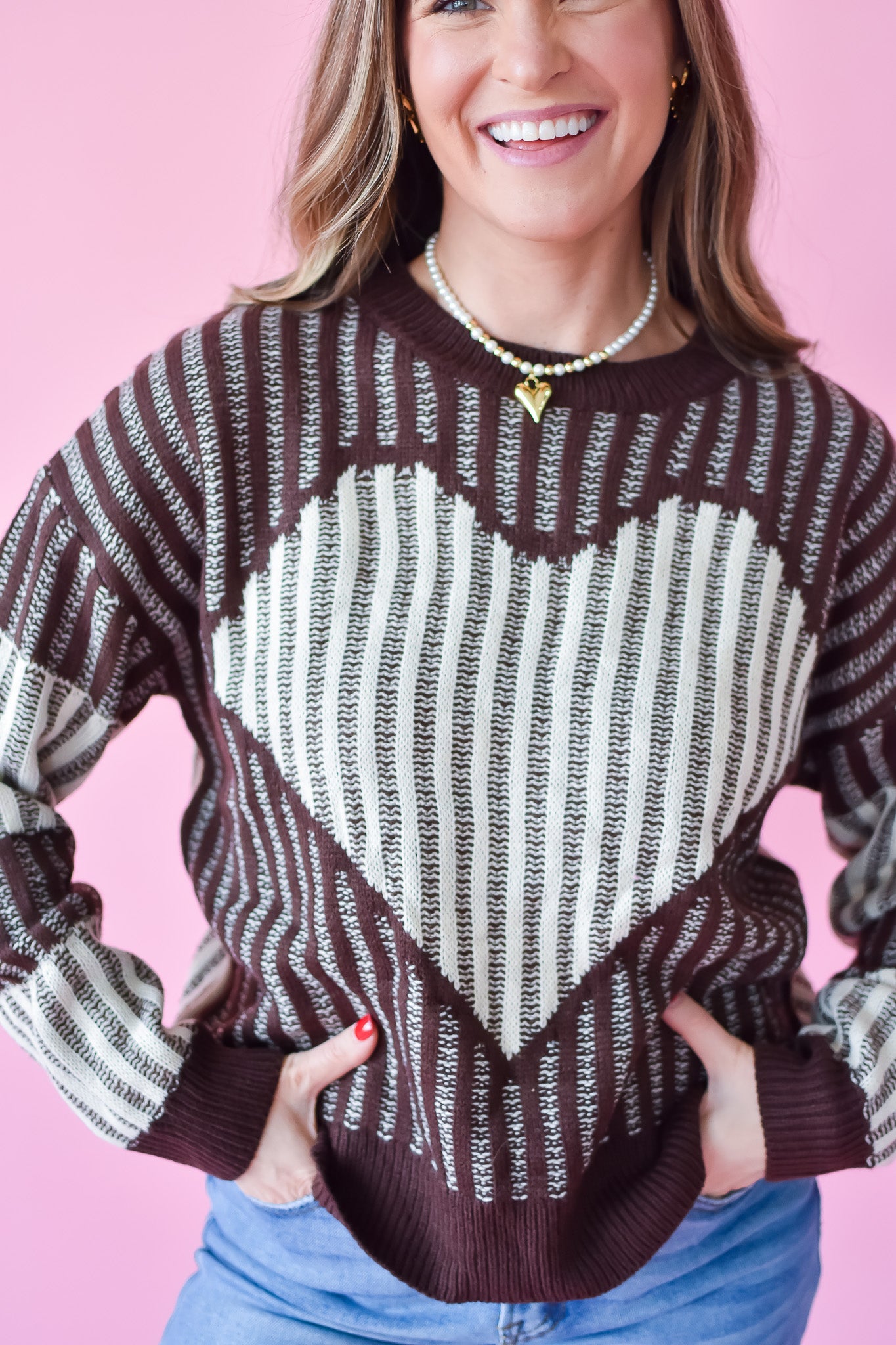 Coco Heart Sweater