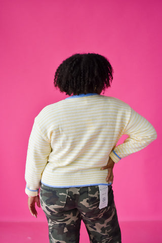 Brooks Stripe Cardigan
