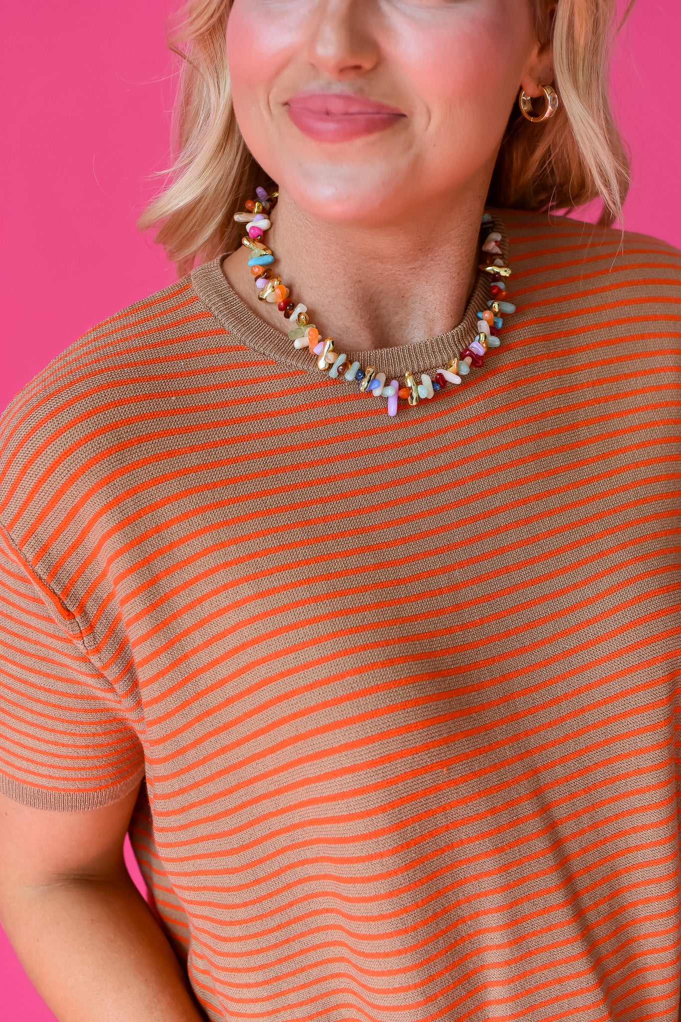 Vicky Stripe Knit Top RESTOCK