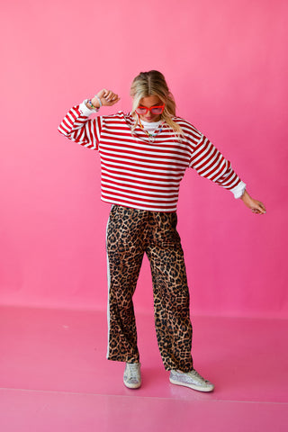 Nova Stripe Pullover