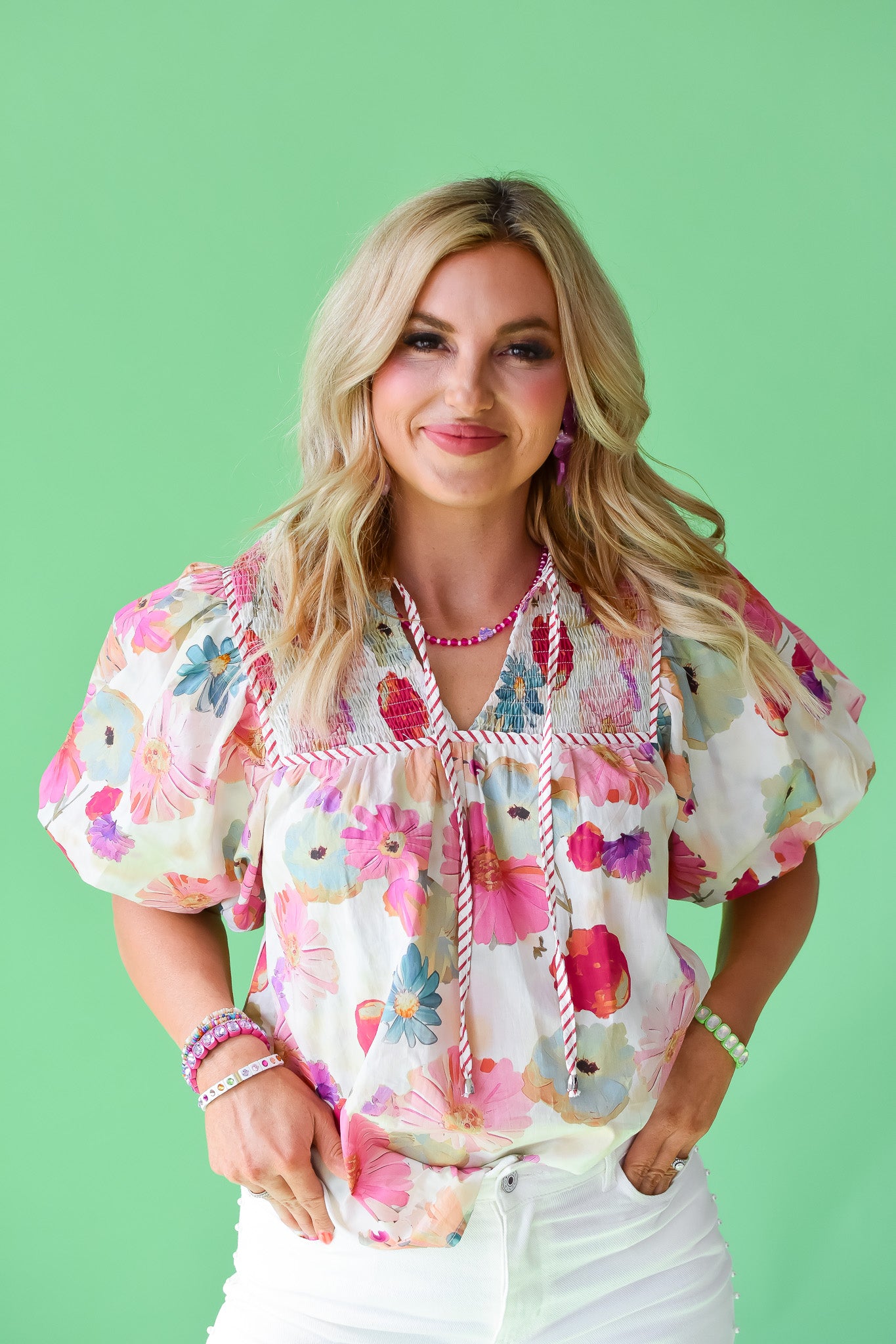 Mae Floral Top