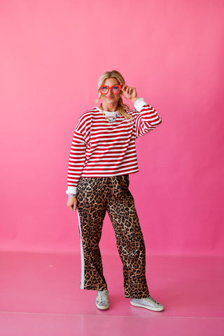 Nova Stripe Pullover