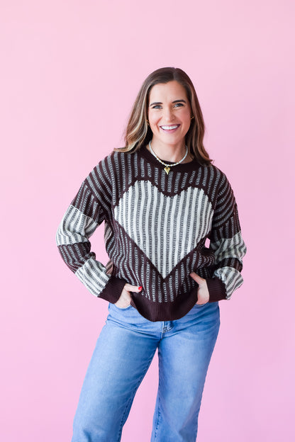 Coco Heart Sweater