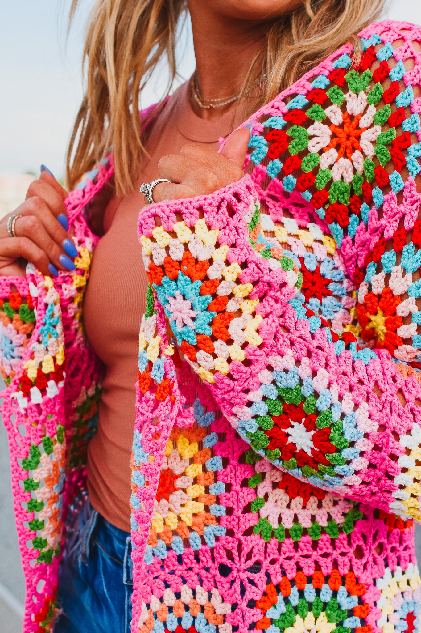 Chelsea Crochet Cardigan