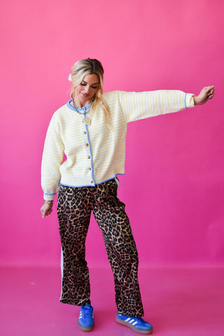 Brooks Stripe Cardigan