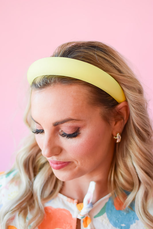 Ivy Mesh Lemon Headband