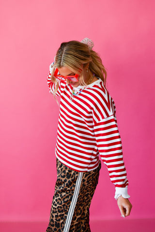 Nova Stripe Pullover