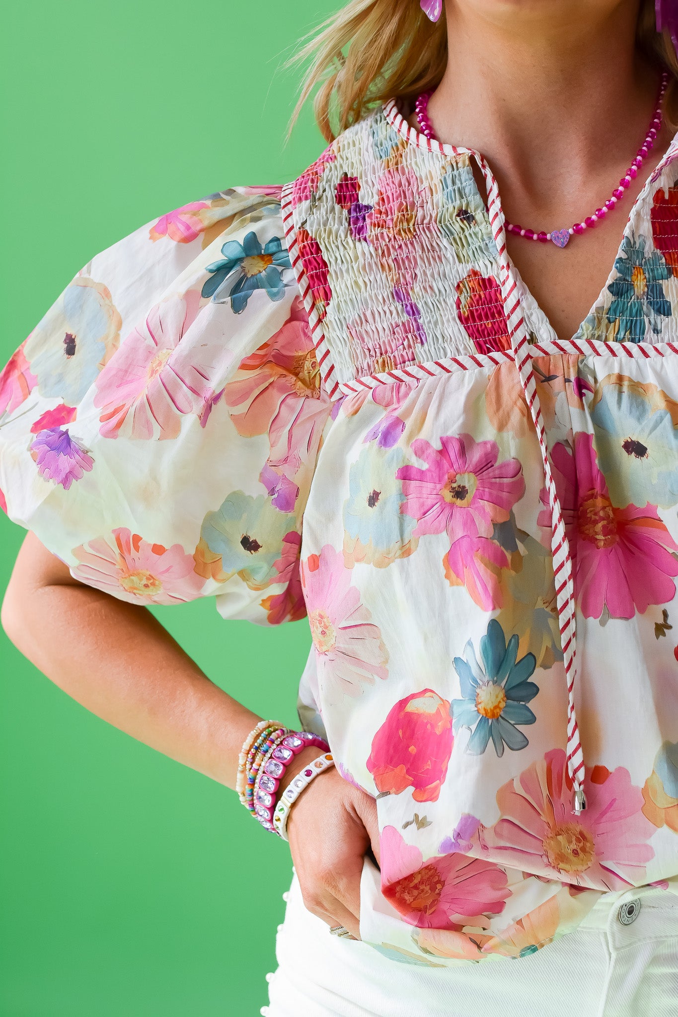 Mae Floral Top