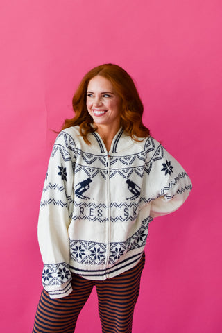 Breckenridge Aprés Ski Knit Cardigan