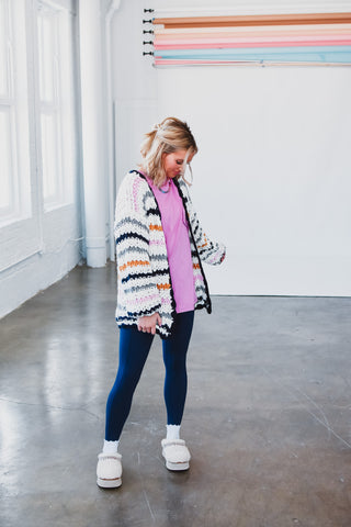 Donna Leggings in Navy