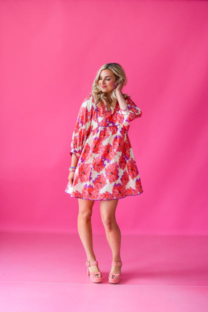 Hudson Floral Mini Dress