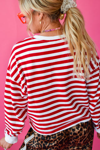 Nova Stripe Pullover