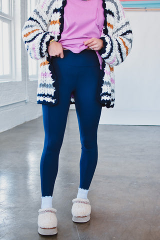 Donna Leggings in Navy