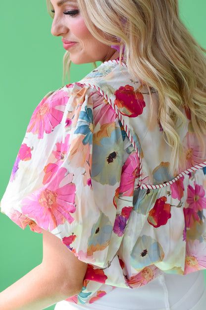 Mae Floral Top