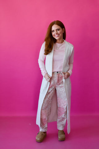 Jennifer Long Sweater Vest