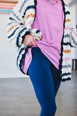 Donna Leggings in Navy