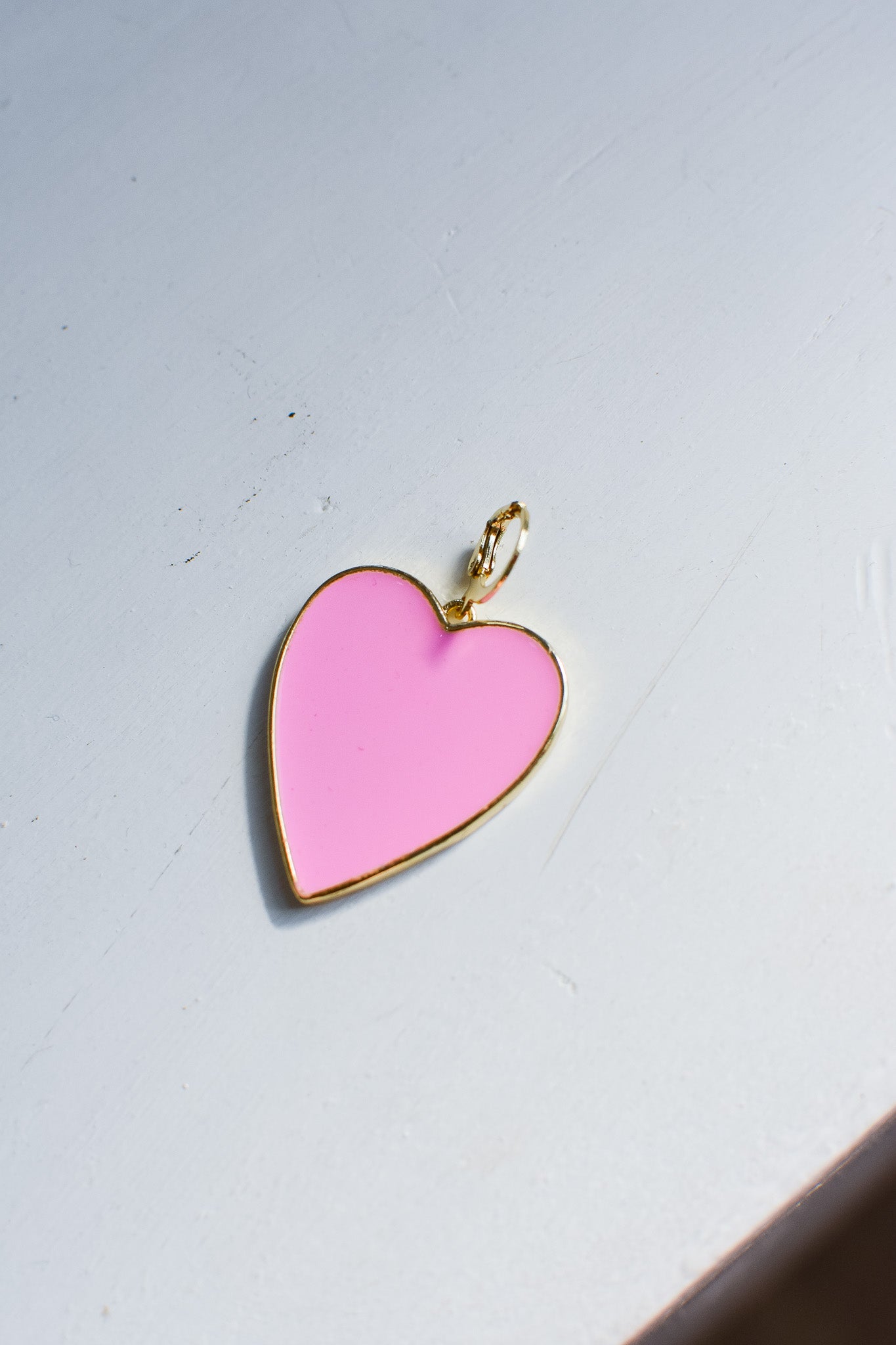 Pink Heart Charm - RESTOCK