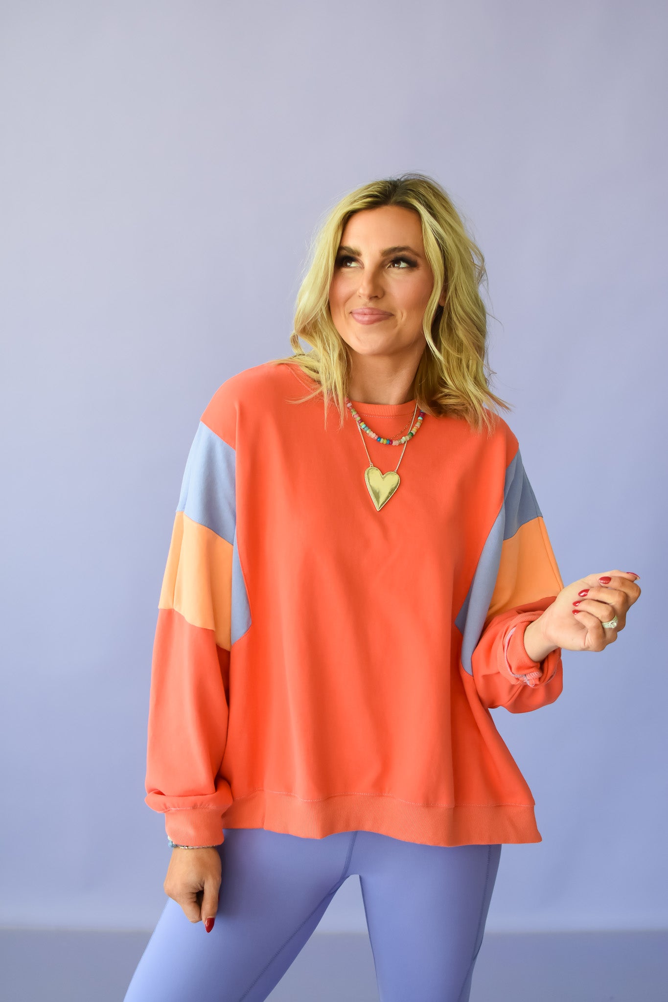 McCartney Color Block Sweatshirt