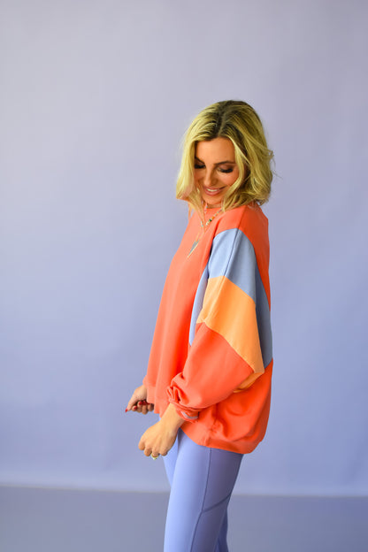 McCartney Color Block Sweatshirt