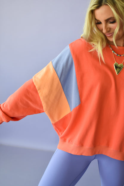 McCartney Color Block Sweatshirt