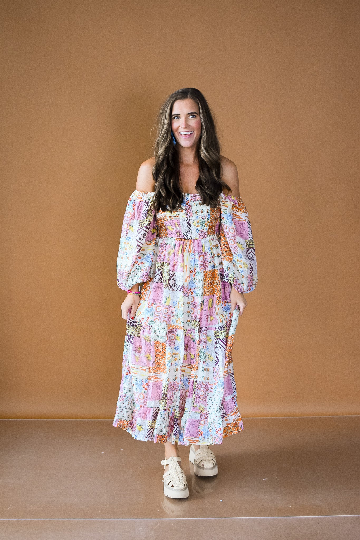 Danni Long Sleeve Maxi Dress