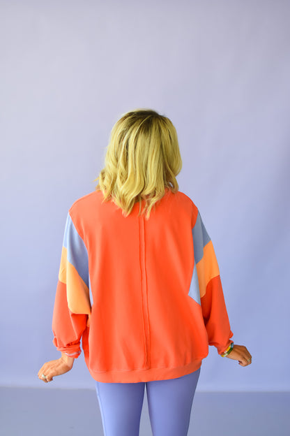 McCartney Color Block Sweatshirt