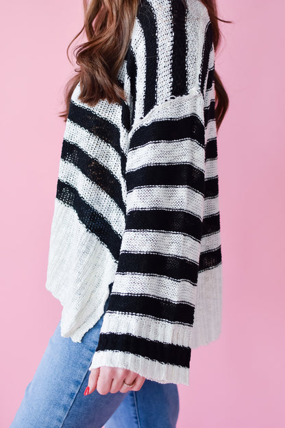 Geno Stripe Cardigan