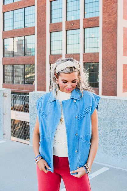 Maggie Denim Vest