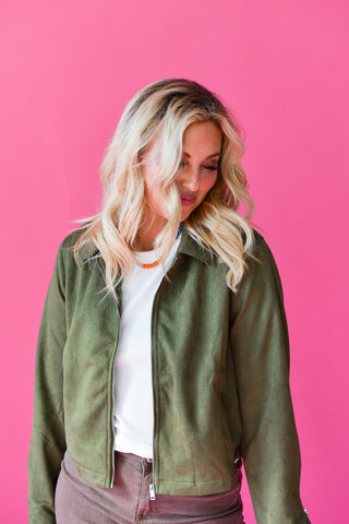 Donna Suede Jacket