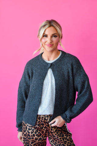 Charlie Open Front Cardigan