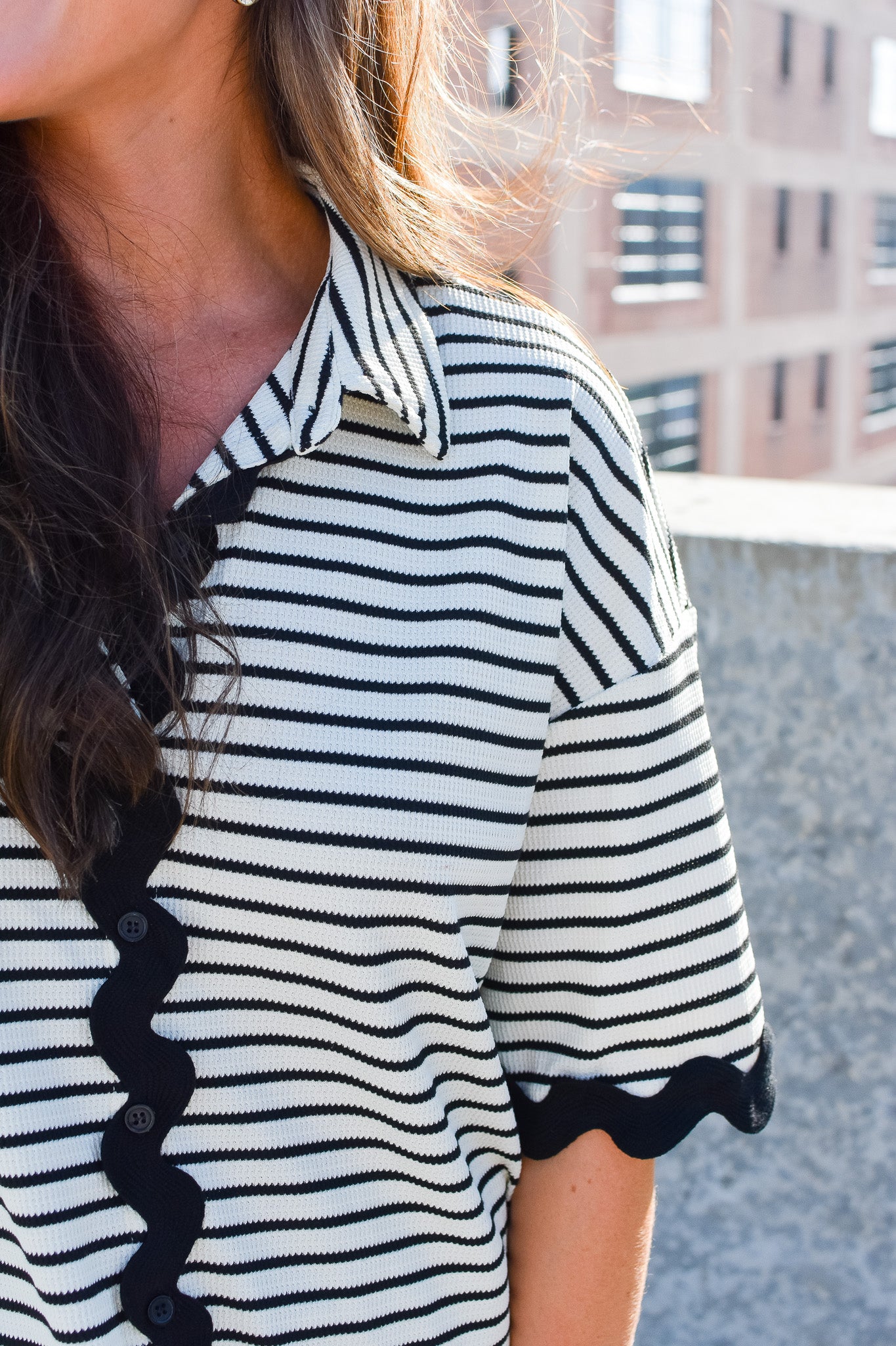 Amelia Striped Top