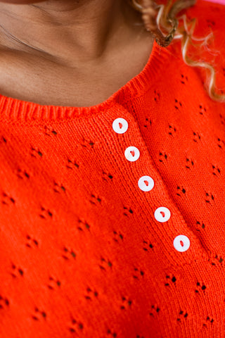 Gigi Pointelle Henley