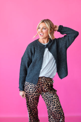 Charlie Open Front Cardigan