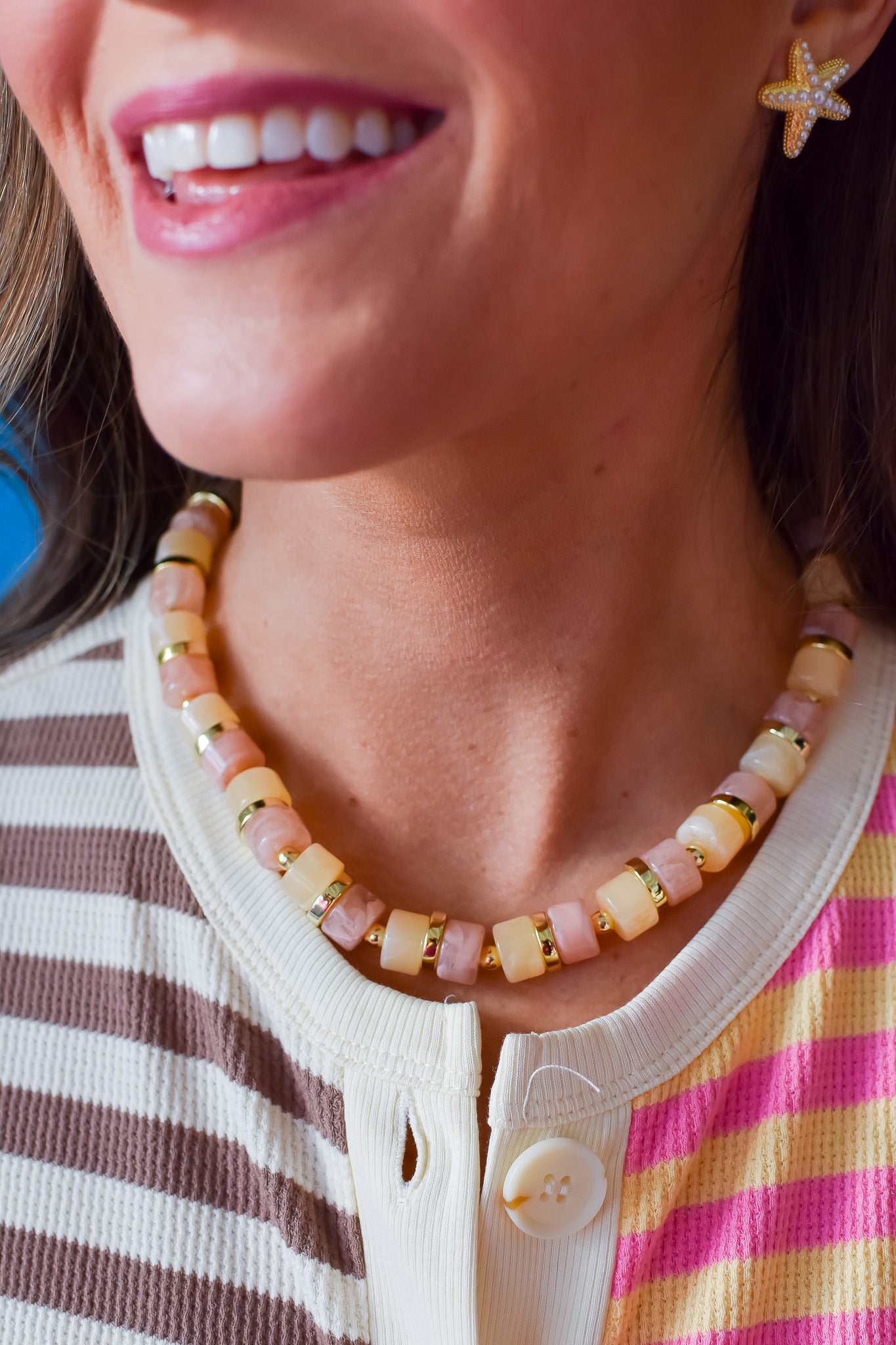 Chunky Nude Necklace