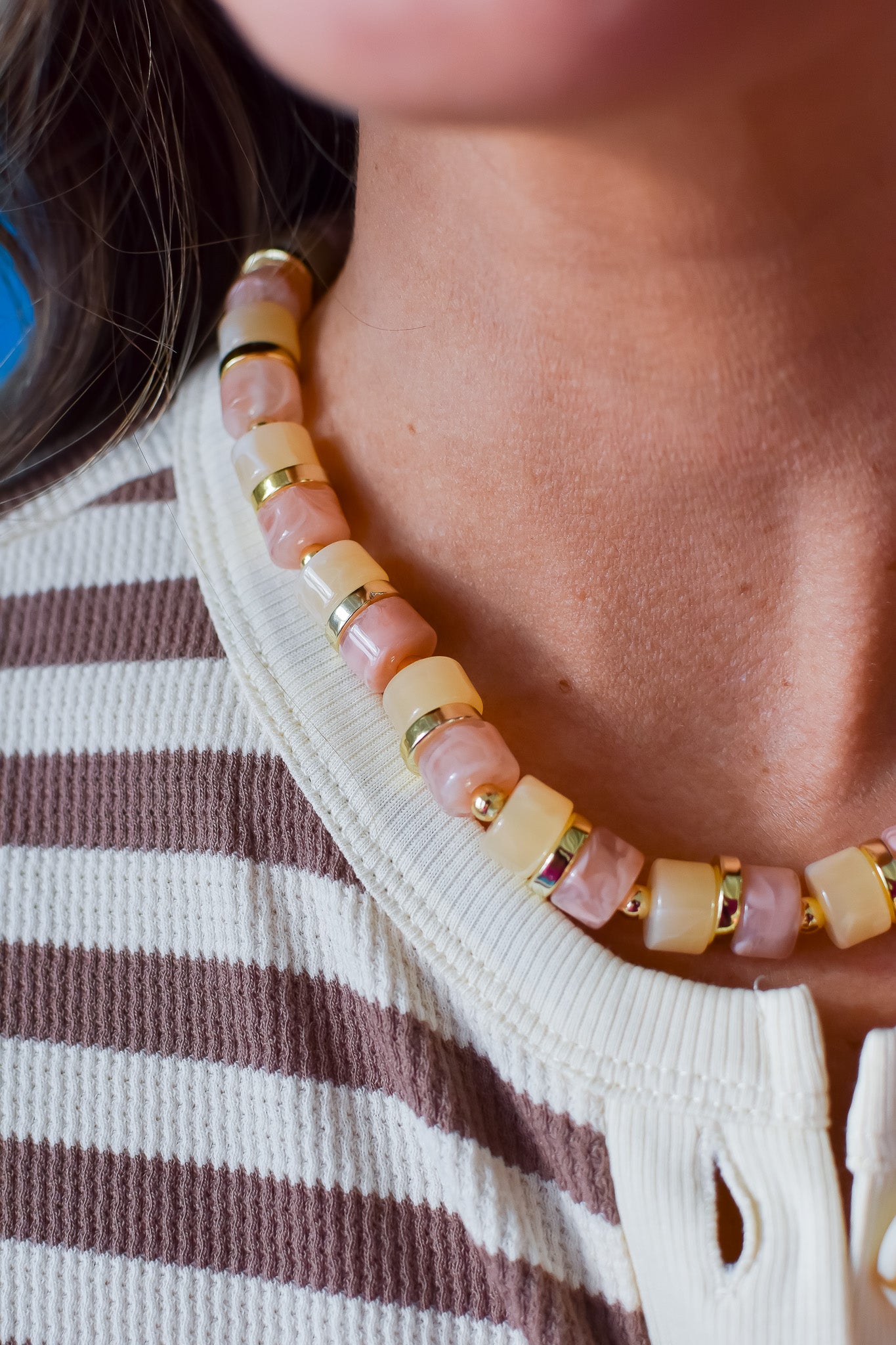 Chunky Nude Necklace