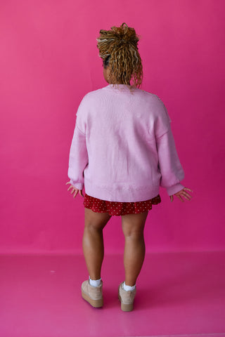 Julianna Polka Dot Skort In Red