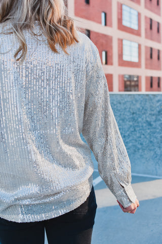 Danielle Sequin Button Down Top