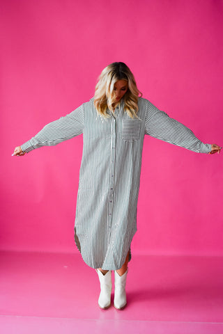 Eloise Stripe Maxi Dress