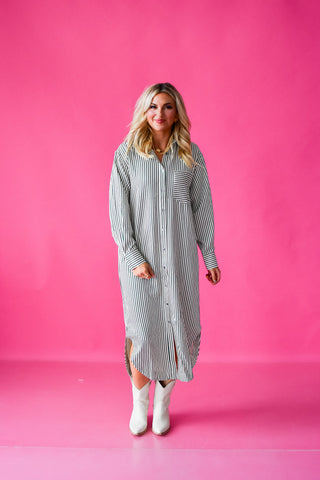 Eloise Stripe Maxi Dress