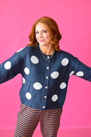 Blythe Polka Dot Cardigan