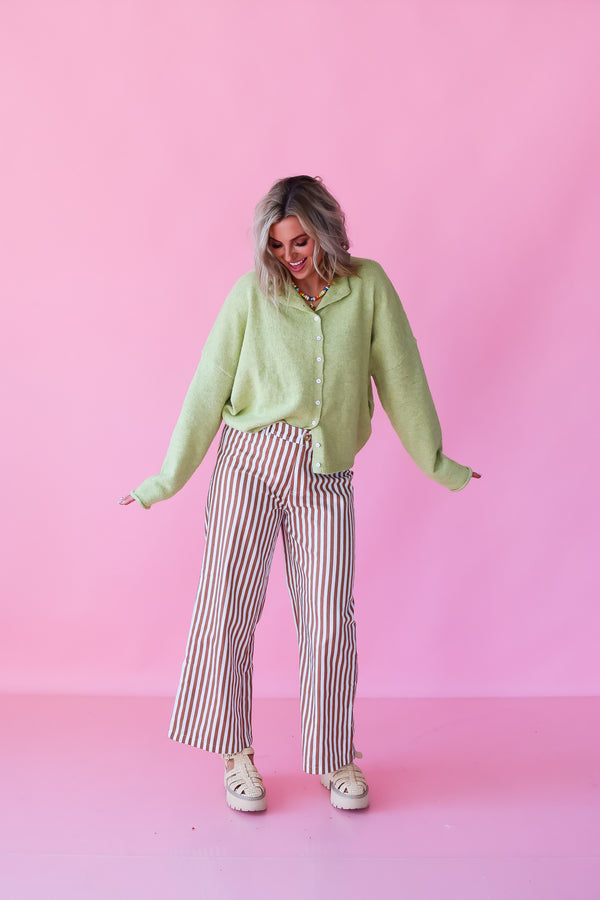 Piper Cardigan - Lemongrass main image 0
