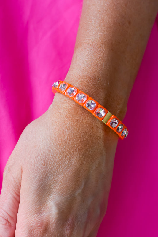 Zoe Bracelet - Orange