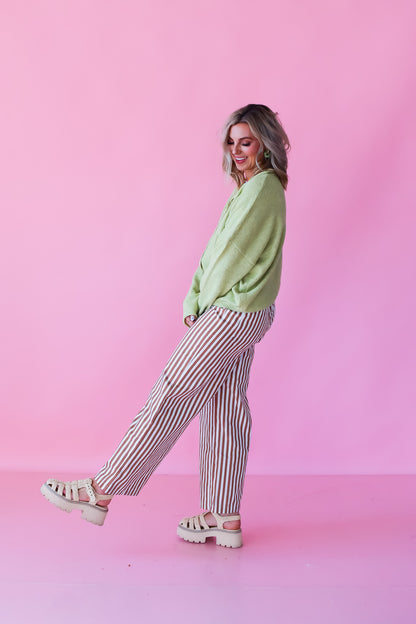 Manon Stripe Pants